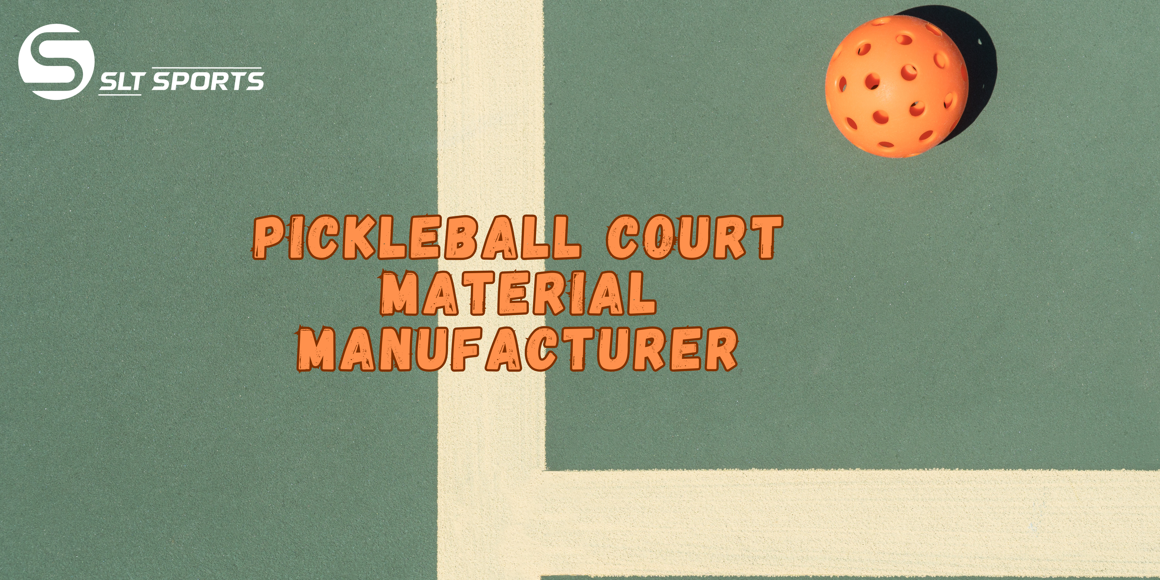Pickleball court material