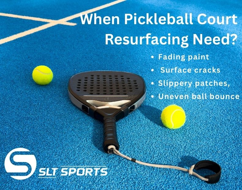 pickleball court resurfacing