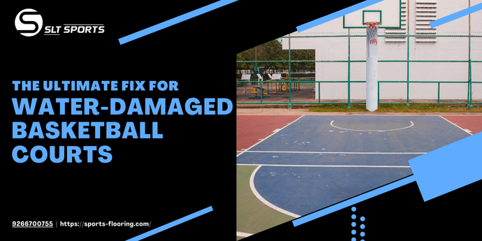water seepage in basketball court