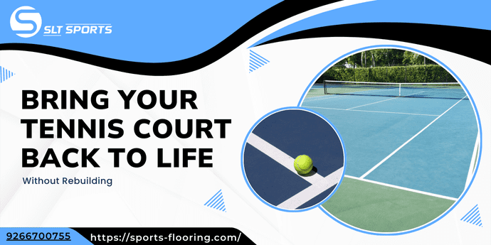 tennis court resurfacing