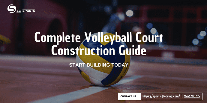 volleyball court construction