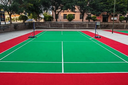 badminton court flooring