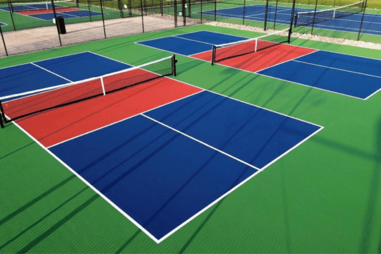 pickleball court flooring