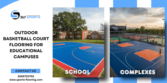 outdoor basketball court flooring