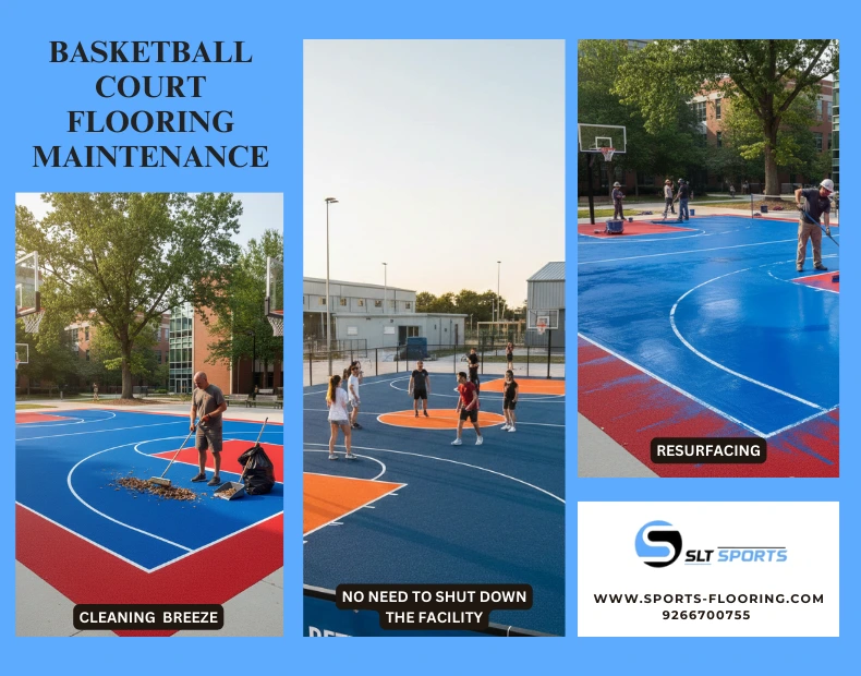 basketball court maintennace