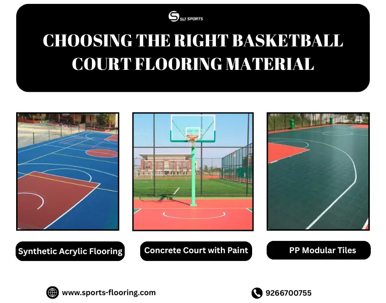 Choosing the right basketball court flooring material 