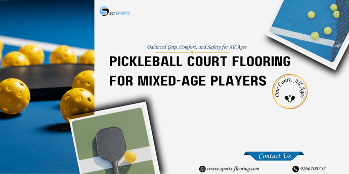 Pickleball Court Flooring for Mixed-Age Players (Kids to Seniors)