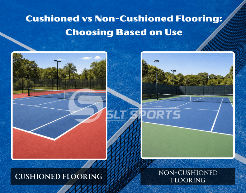 cushioned vs non-cushioned flooring: choosing based on use