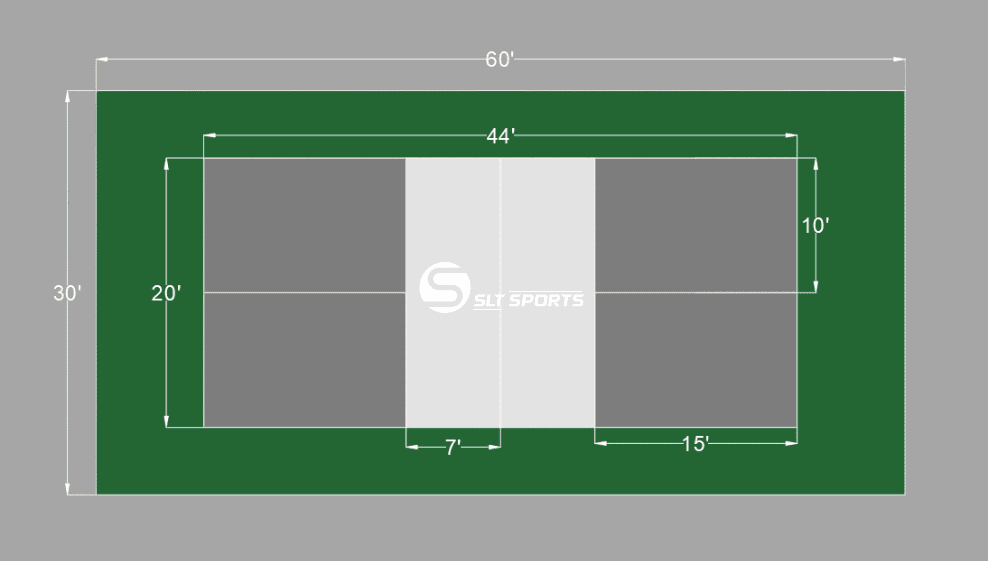 pickleball court dimensions