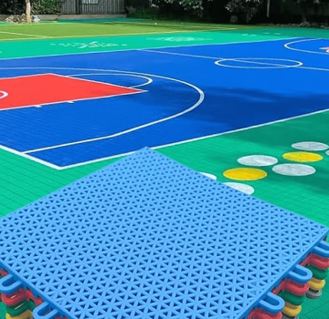 tennis court flooring