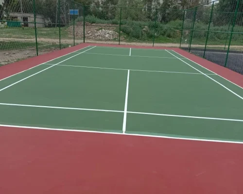 acrylic badminton court