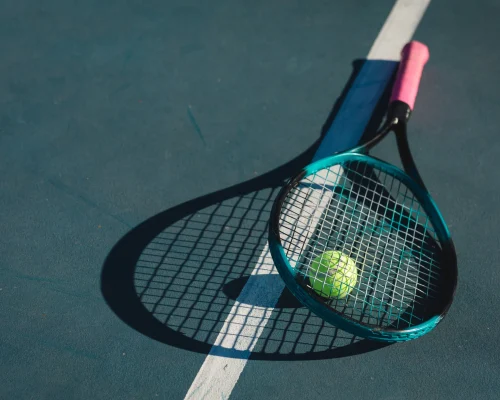 tennis court materials