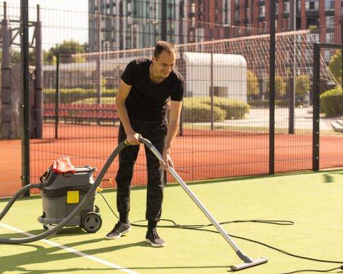 sports flooring maintenance